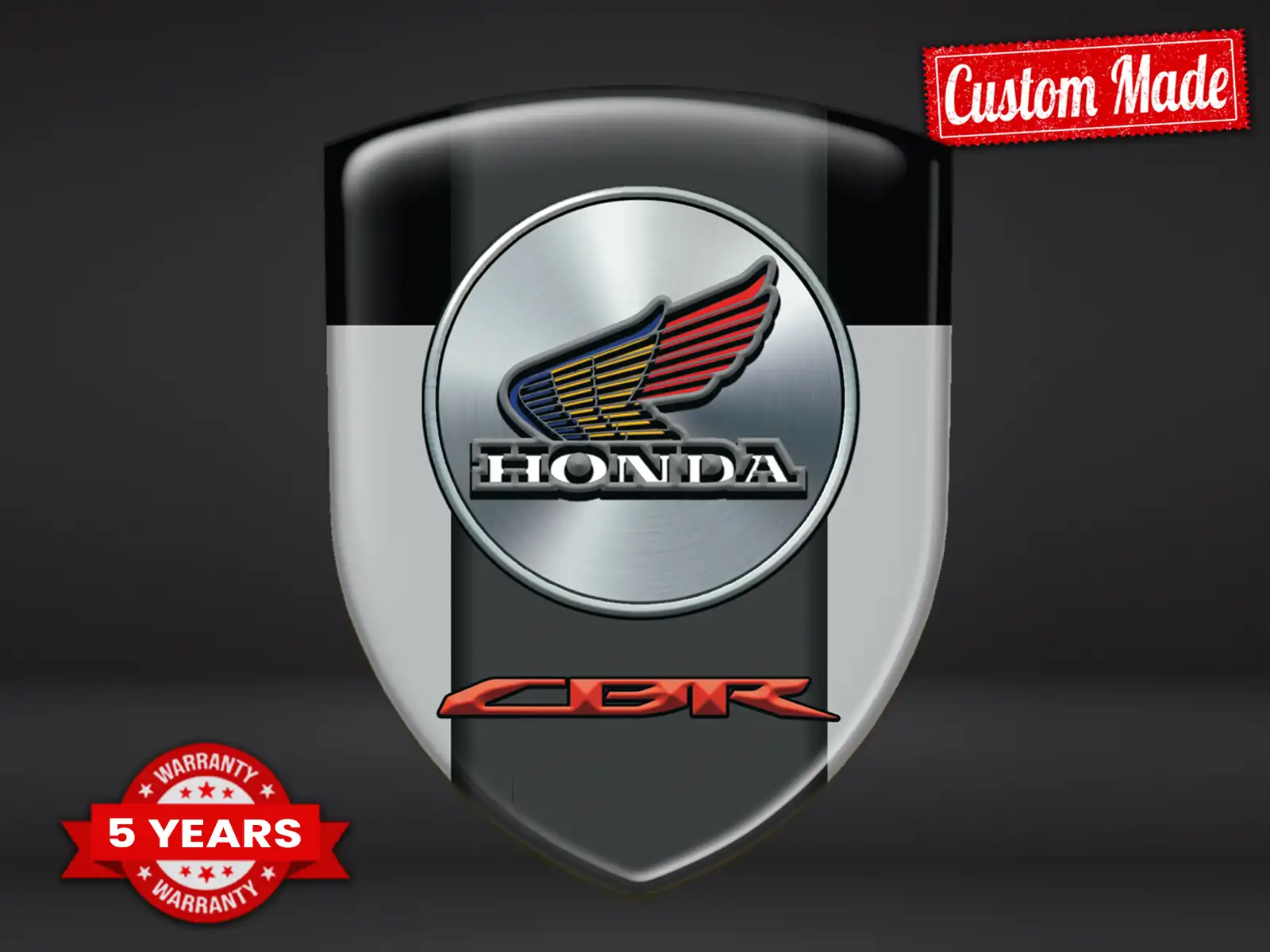Honda Stickers Vitre Arrière Pro Max Durable Stylé Moderne